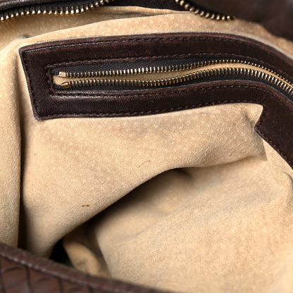 Bottega Veneta Nappa Intrecciato Large Veneta Hobo Ebano 10 of 15