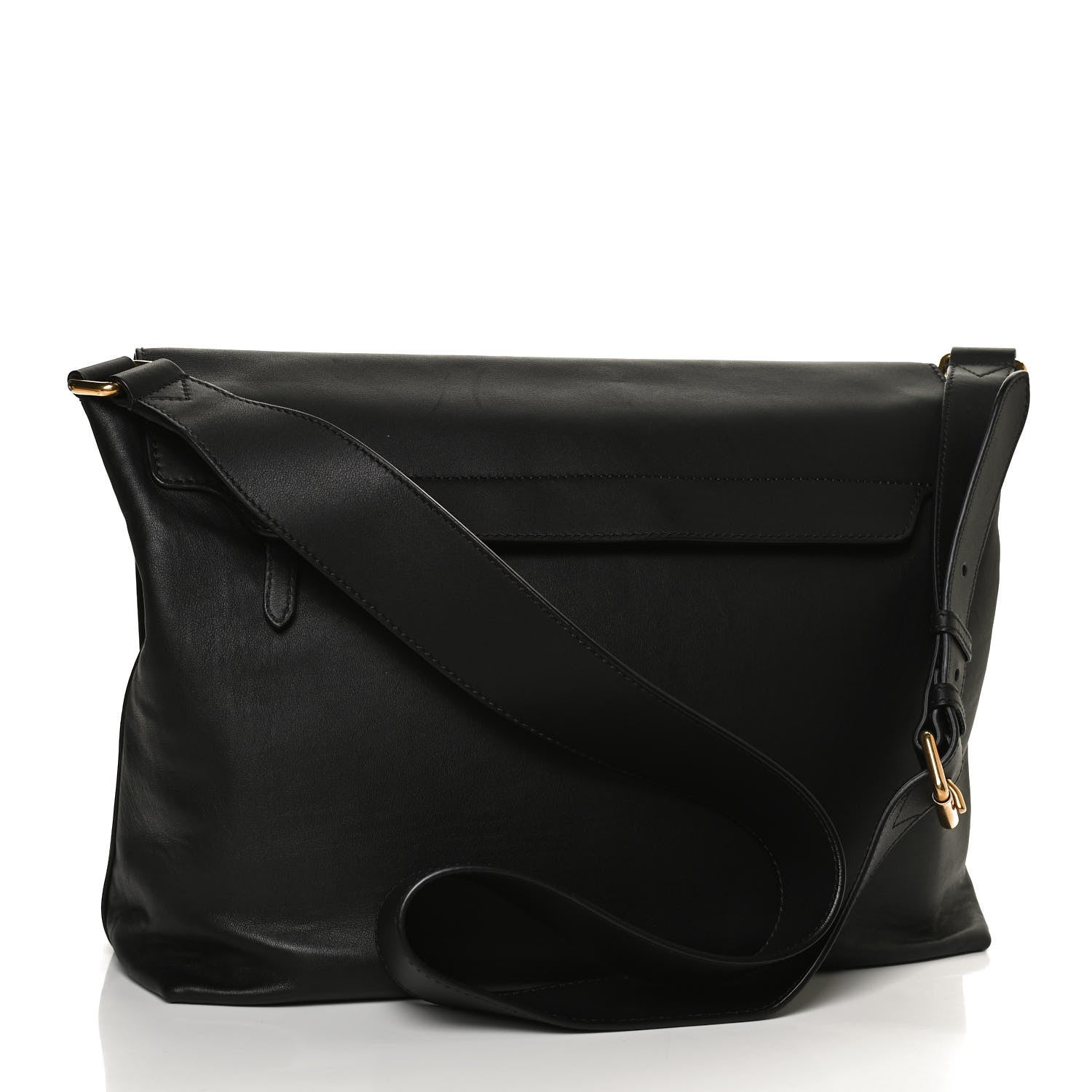 Burberry Soft Calfskin Graffiti Messenger Bag Black 3 of 12