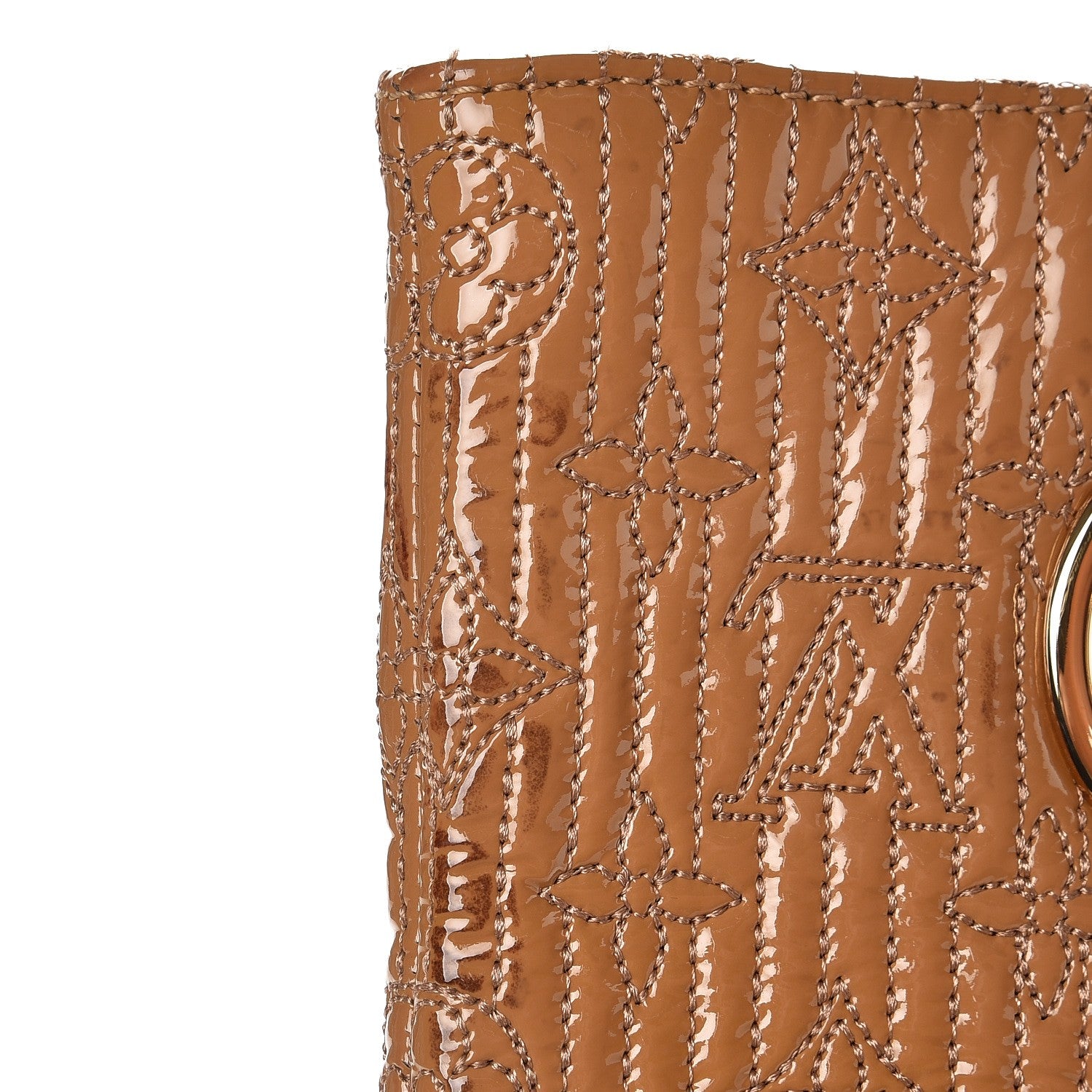 Louis Vuitton Suede Monogram Motard Afterdark Clutch Powder 12 of 13