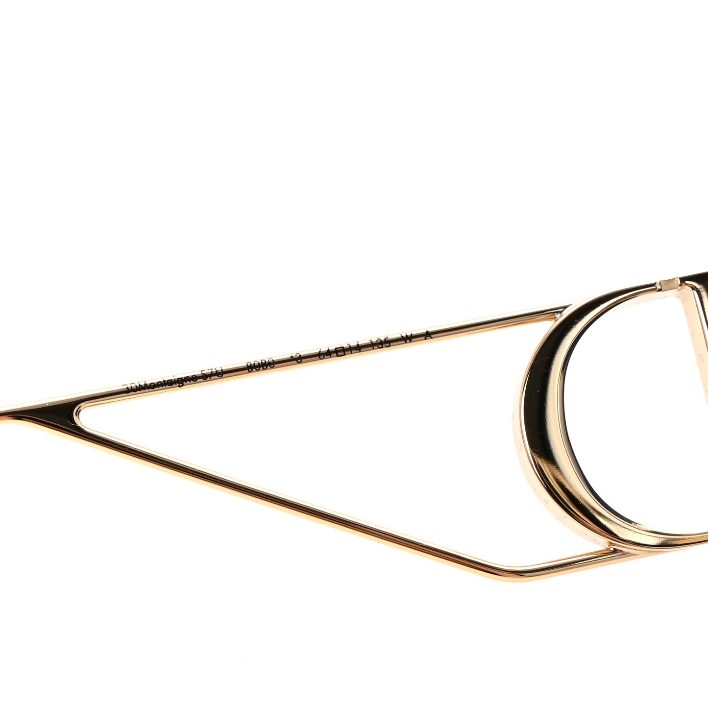 Square 30 Montaigne S7U Sunglasses Blue