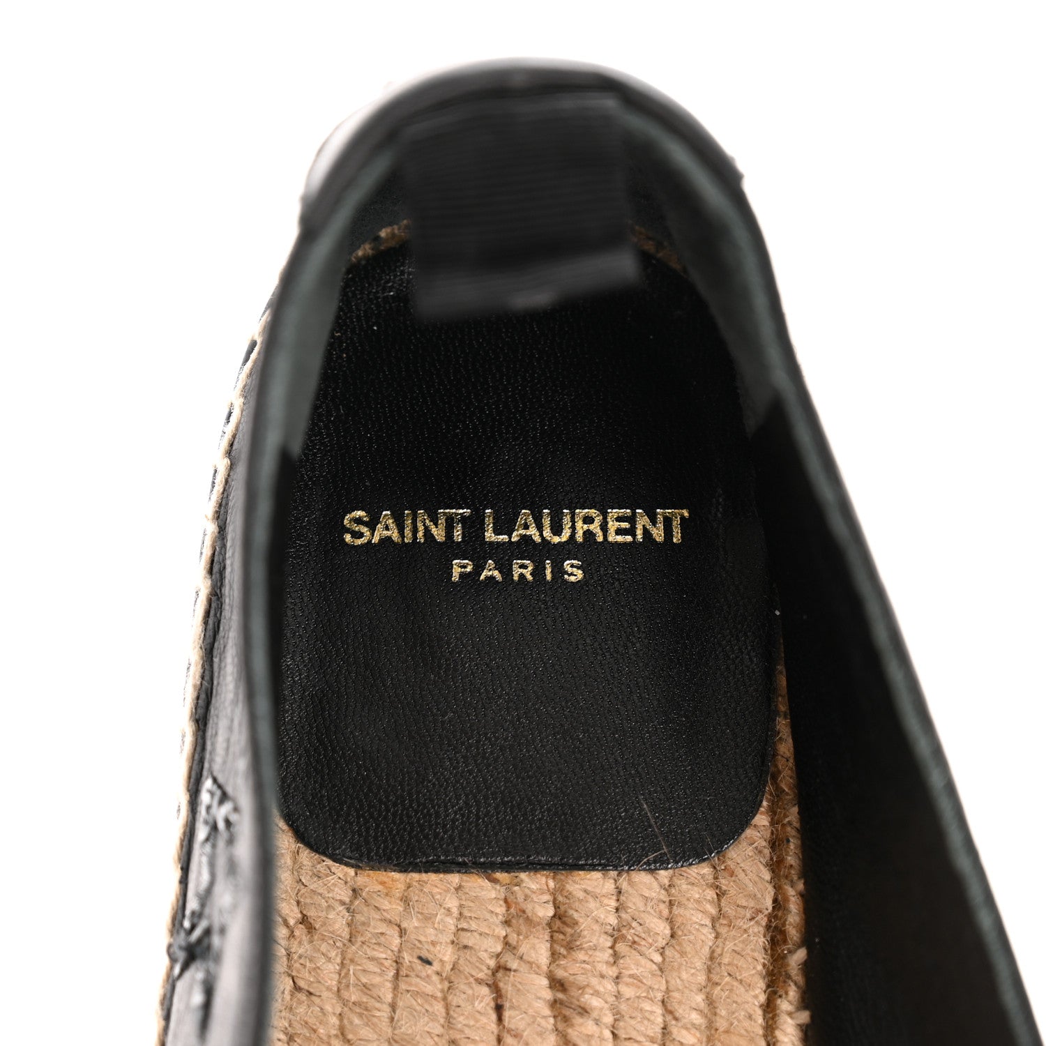 Saint Laurent Nappa Sequins Star Espadrilles 40 Black 7 of 10