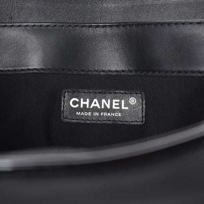 Chanel Patent New Medium Boy Reverso Flap Black 6 of 7