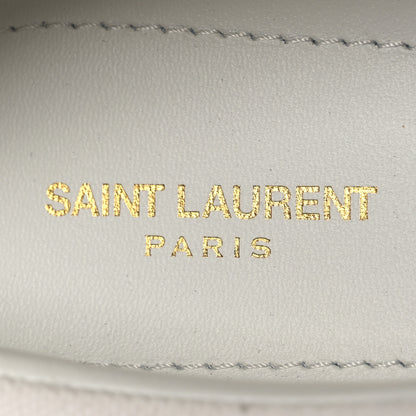 Saint Laurent Elba Greenwich Club Low Top Sneakers 41 Off White Black Bianco 9 of 11