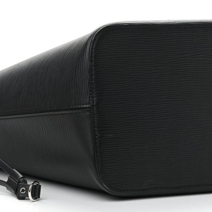 Louis Vuitton Epi Neverfull MM Black 8 of 13