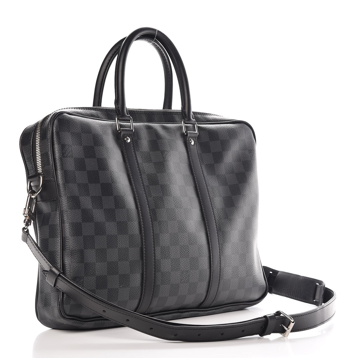 Damier Graphite Porte Documents Voyage PM