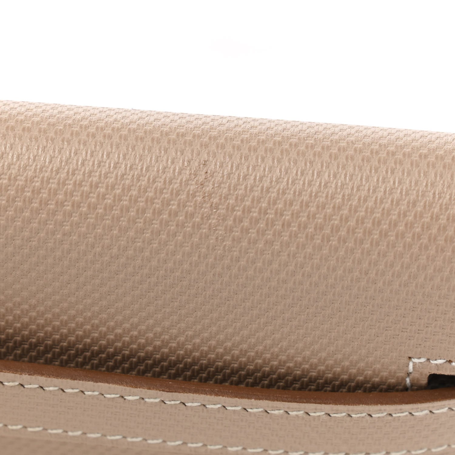 Hermes Grain d'H Kelly Longue Wallet Argile 8 of 8