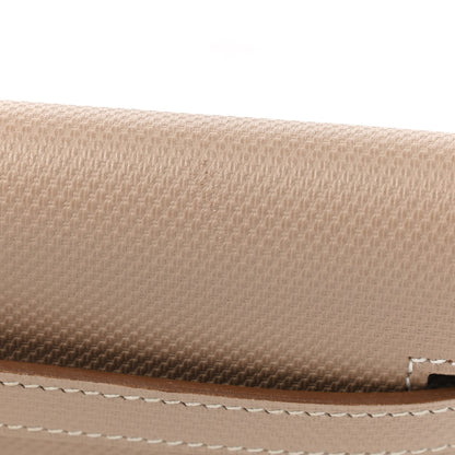 Hermes Grain d'H Kelly Longue Wallet Argile 8 of 8
