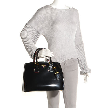 Prada Spazzolato Parabole Tote Nero Black 2 of 8