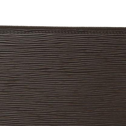 Louis Vuitton Epi Pochette Accessories 24 Moka 7 of 9