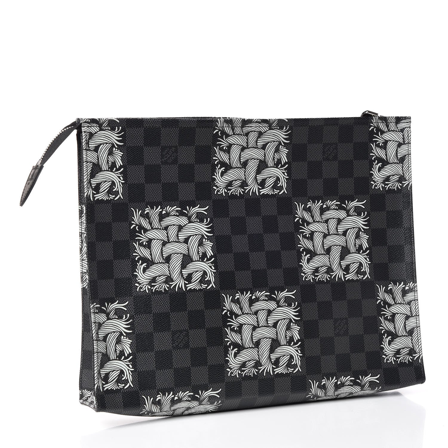Louis Vuitton Damier Graphite Rope Pochette Voyage White 3 of 9