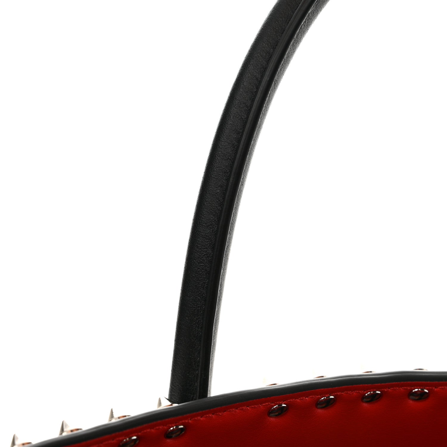 Christian Louboutin Jurassic Calfskin Patent Studded Medium Paloma