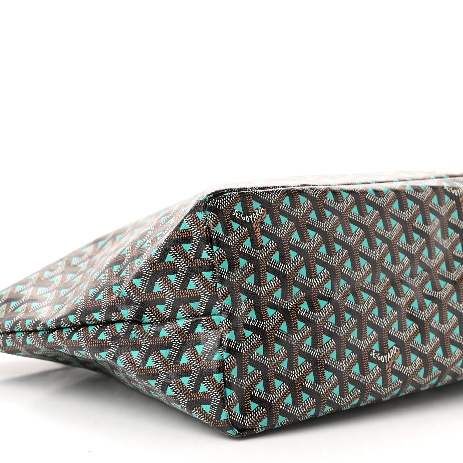 Goyard Goyardine Saint Louis Claire Voie PM Black Opaline 9 of 10