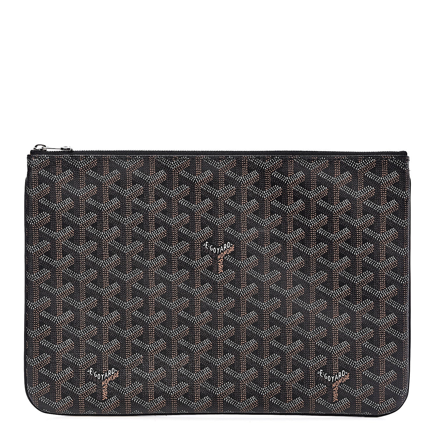 Goyard Goyardine Senat Pochette MM Black 1 of 8