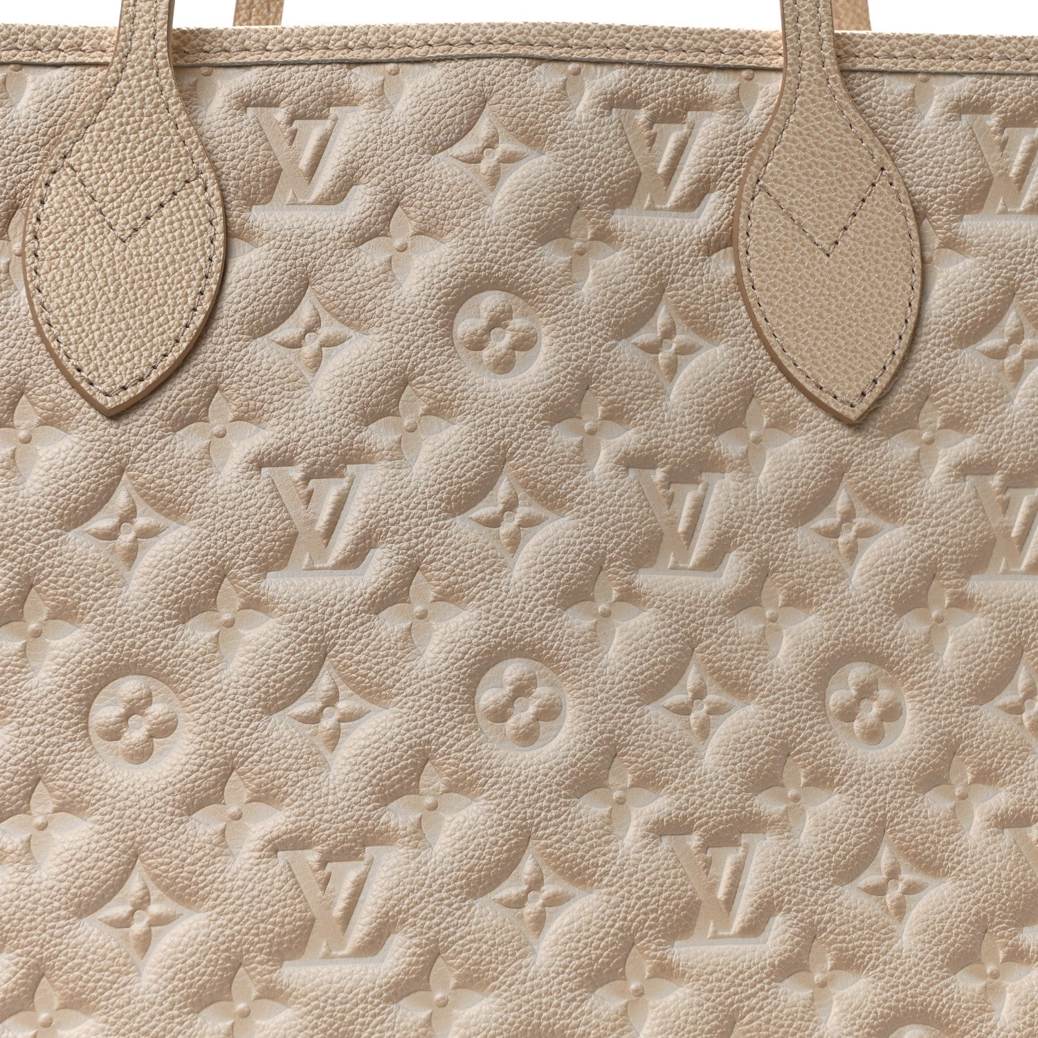 Louis Vuitton Empreinte Monogram Summer Stardust Neverfull MM Beige Clair 8 of 10