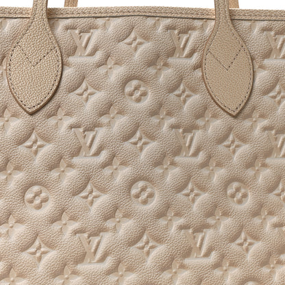Louis Vuitton Empreinte Monogram Summer Stardust Neverfull MM Beige Clair 8 of 10
