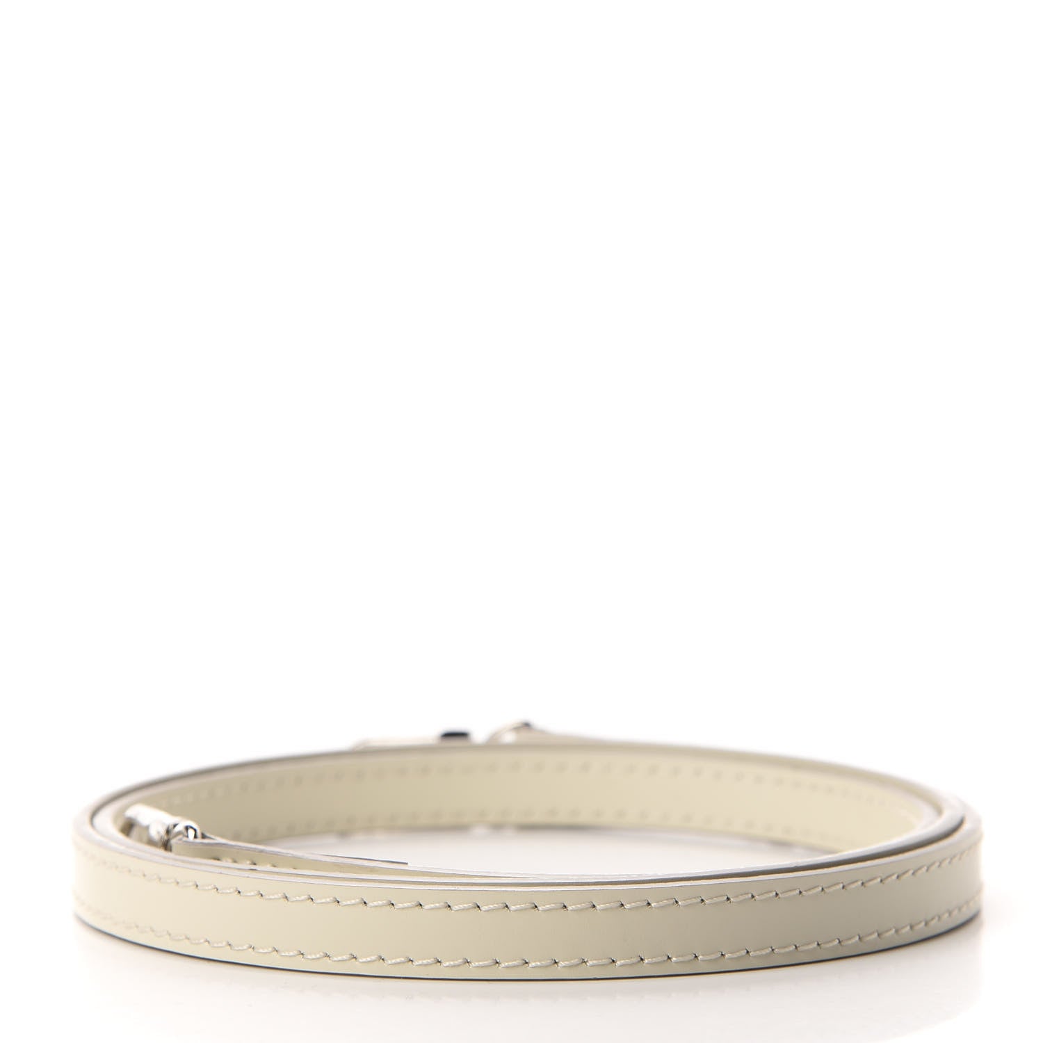 Louis Vuitton Calfskin Alma BB Shoulder Strap Ivory 2 of 2