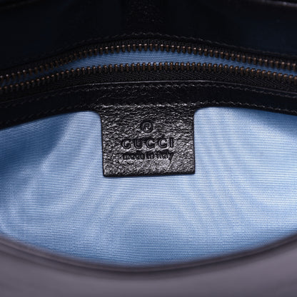 Gucci Calfskin Diagonal GG Medium Thiara Double Envelope Shoulder Bag Emerald Green Black 11 of 18