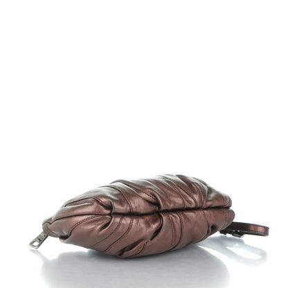 Prada Nappa Mordore Stripes Wristlet Antico 4 of 8