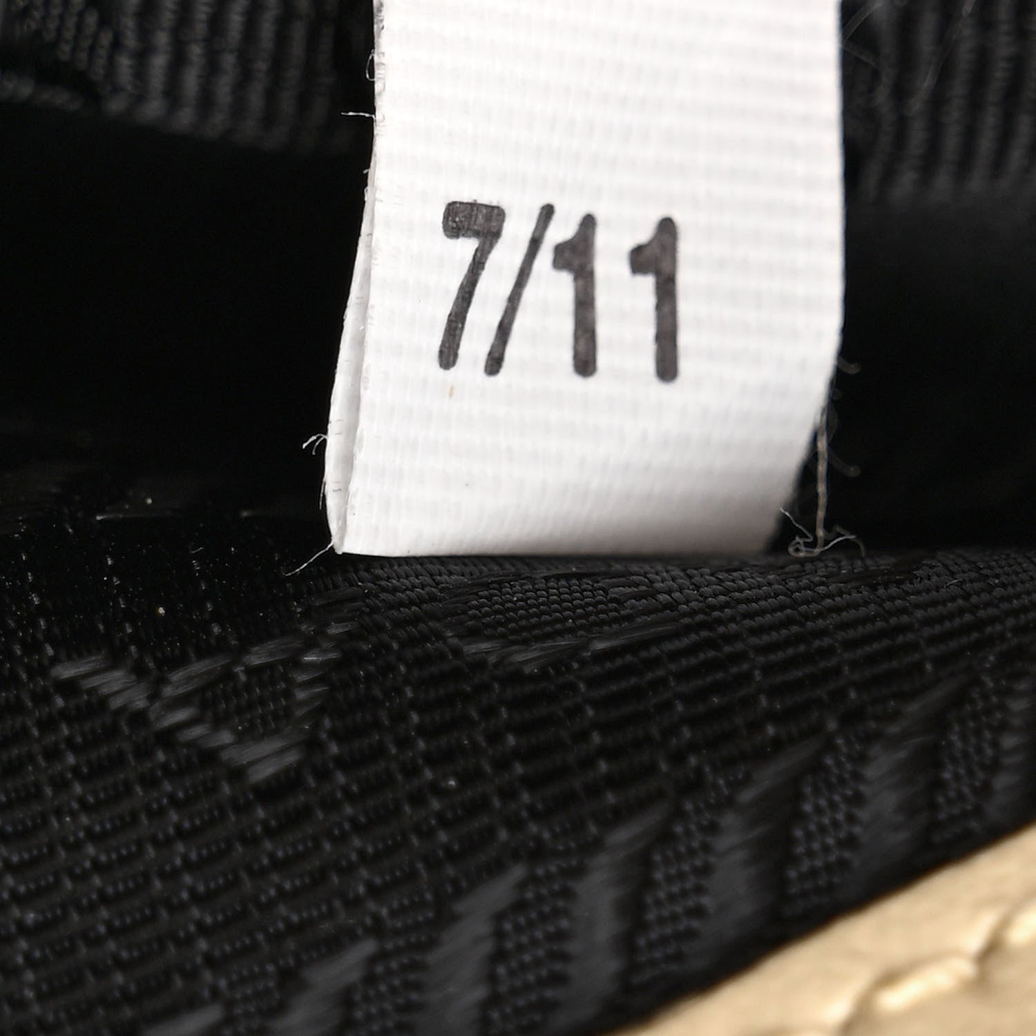 Prada Spazzolato Cleo Shoulder Bag Deserto Black 7 of 11