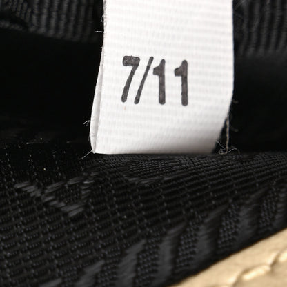 Prada Spazzolato Cleo Shoulder Bag Deserto Black 7 of 11