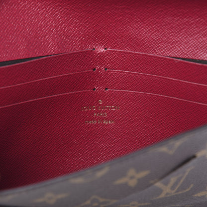 Louis Vuitton Monogram Jeanne Wallet Fuchsia 5 of 8