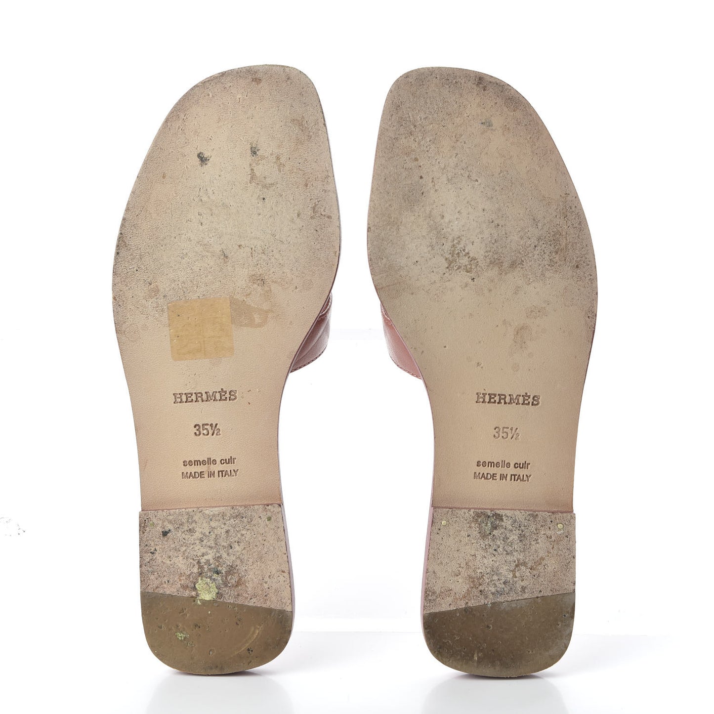 Chevre Oran Sandals 35.5 Rouge Blush