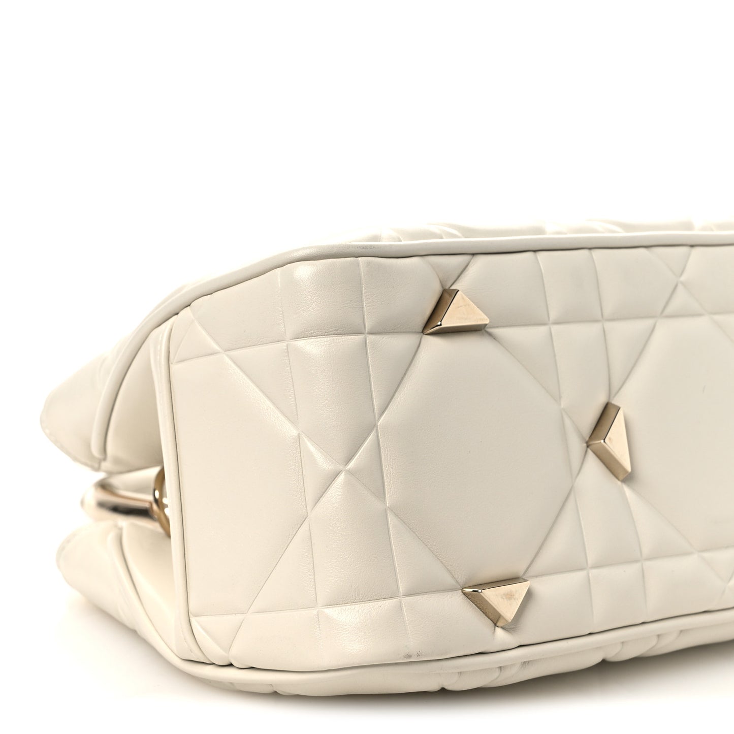 Calfskin Cannage Medium The Lady 95.22 White