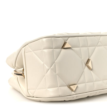 Christian Dior Calfskin Cannage Medium The Lady 95.22 White 9 of 13
