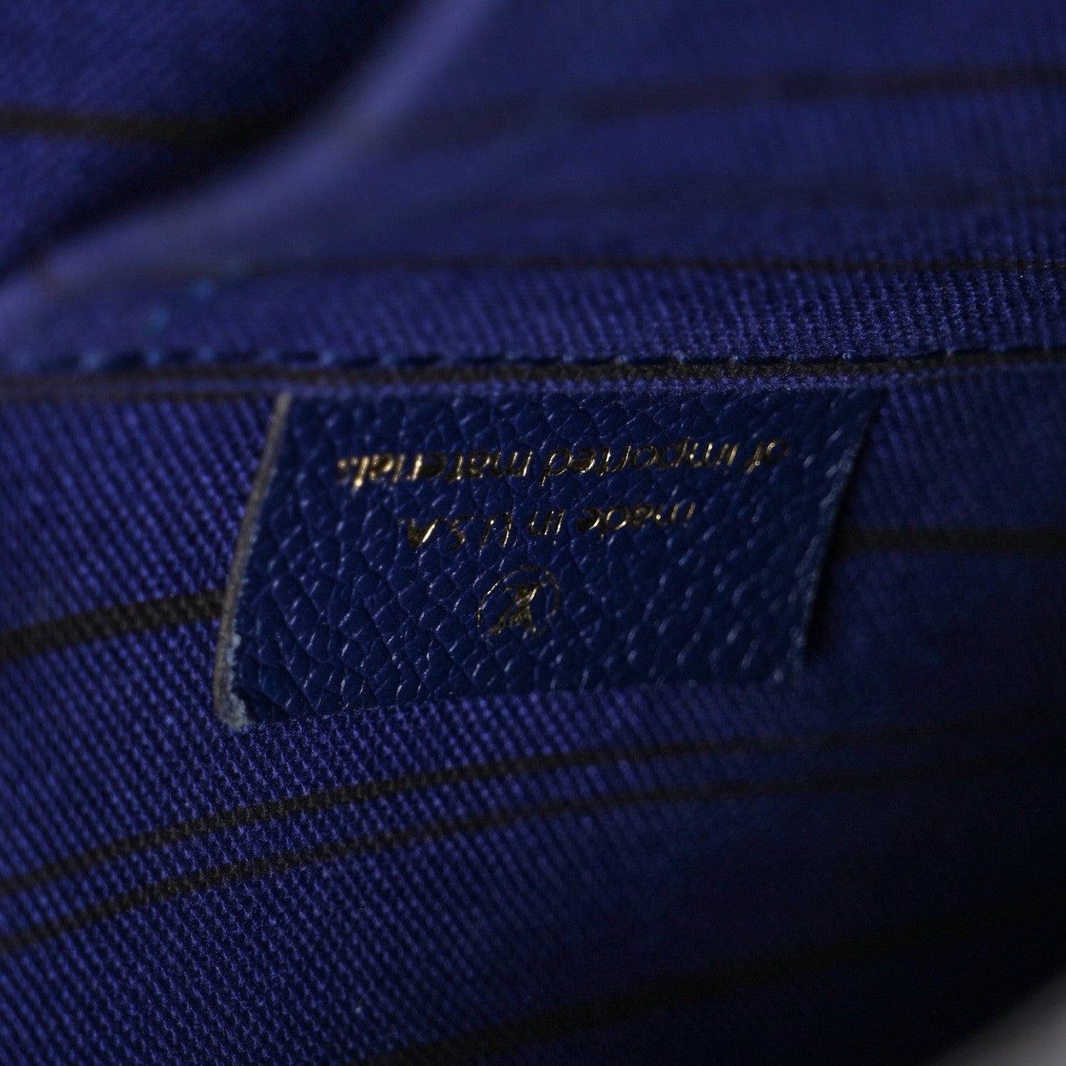 Louis Vuitton Empreinte Montaigne MM Iris 7 of 13