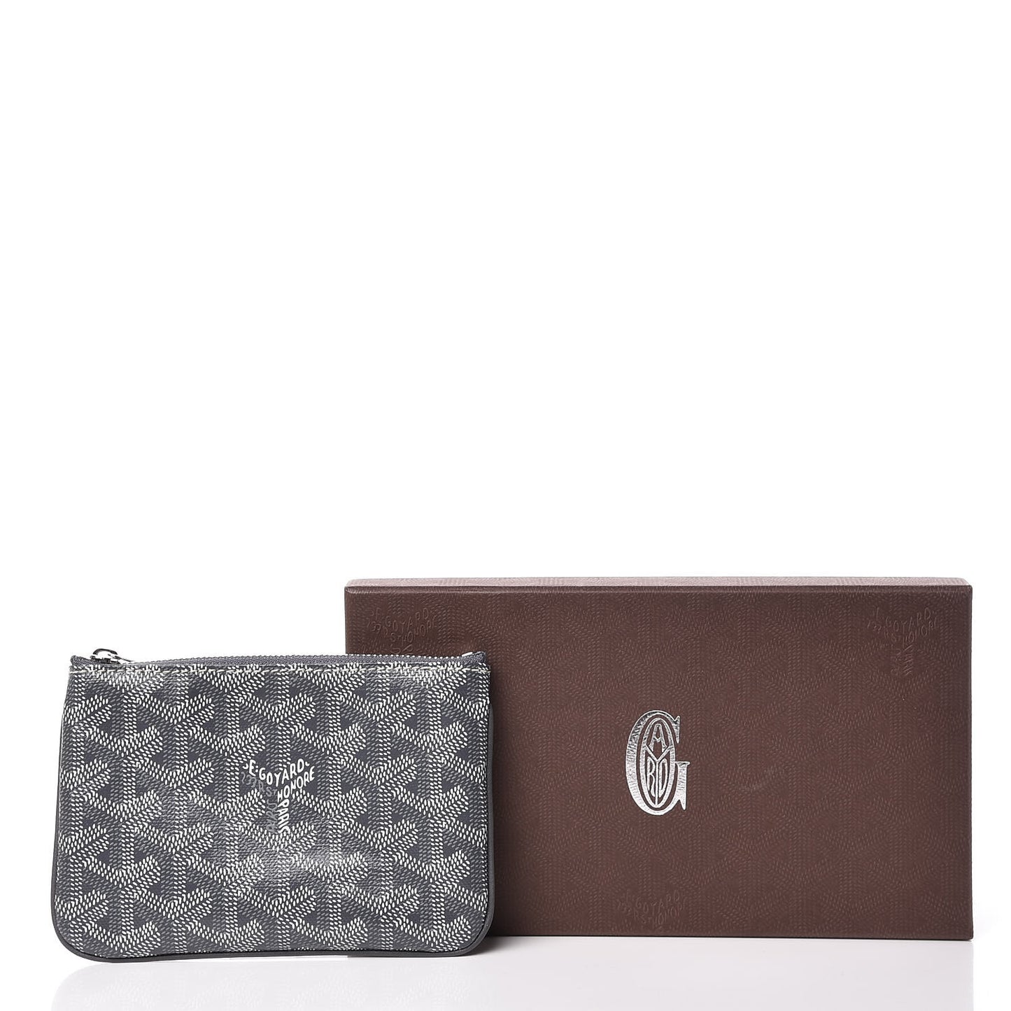 Goyardine Mini Senat Pochette Grey