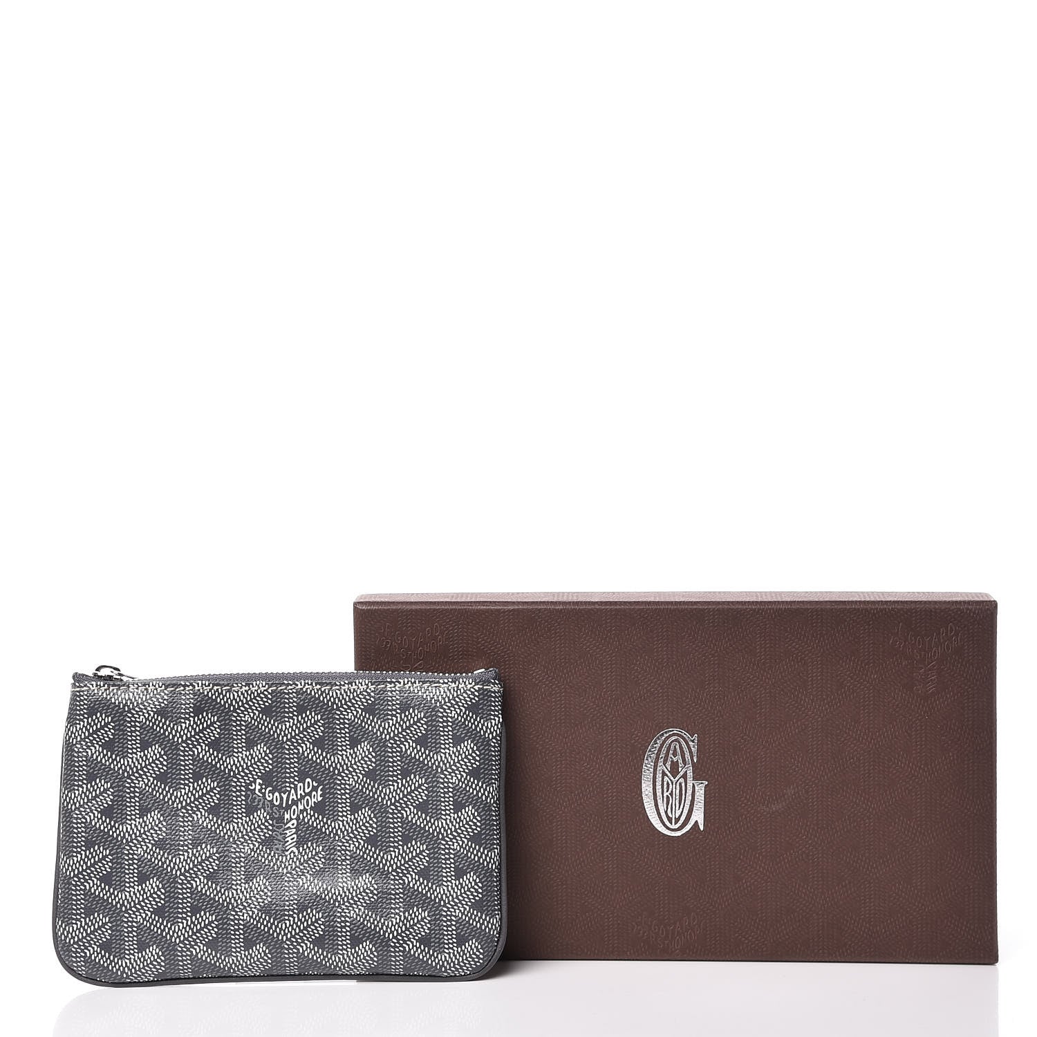 Goyard Goyardine Mini Senat Pochette Grey 8 of 8