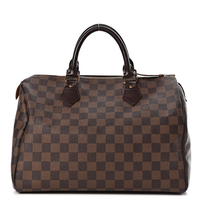 Louis Vuitton Damier Ebene Speedy 30 1 of 15