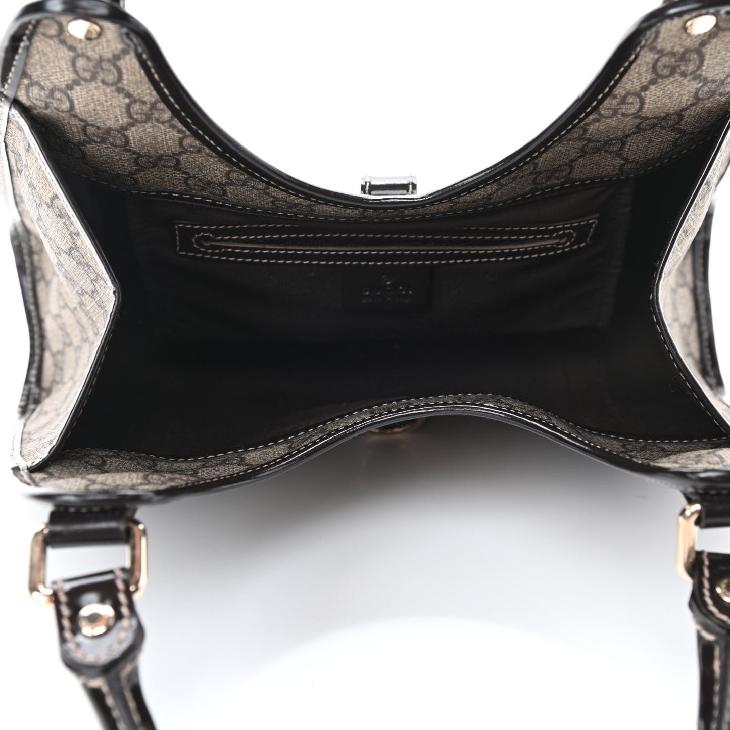 GG Plus Monogram Small Joy Shoulder Bag Dark Brown