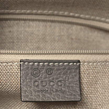 Gucci Dollar Calfskin Interlocking G Top Handle Shoulder Bag Loess 6 of 10