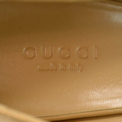 Gucci Leather Hollywood Peep Toe Pumps 7.5 Nude 5 of 6