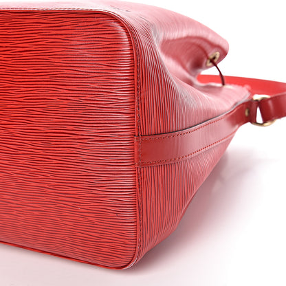 Louis Vuitton Epi Petit Noe Castillan Red 9 of 11