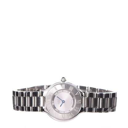 Cartier Stainless Steel 28mm Must De 21 Quartz Watch 3 of 9