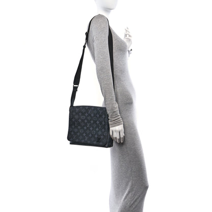 Louis Vuitton Monogram Eclipse District PM Black 2 of 14