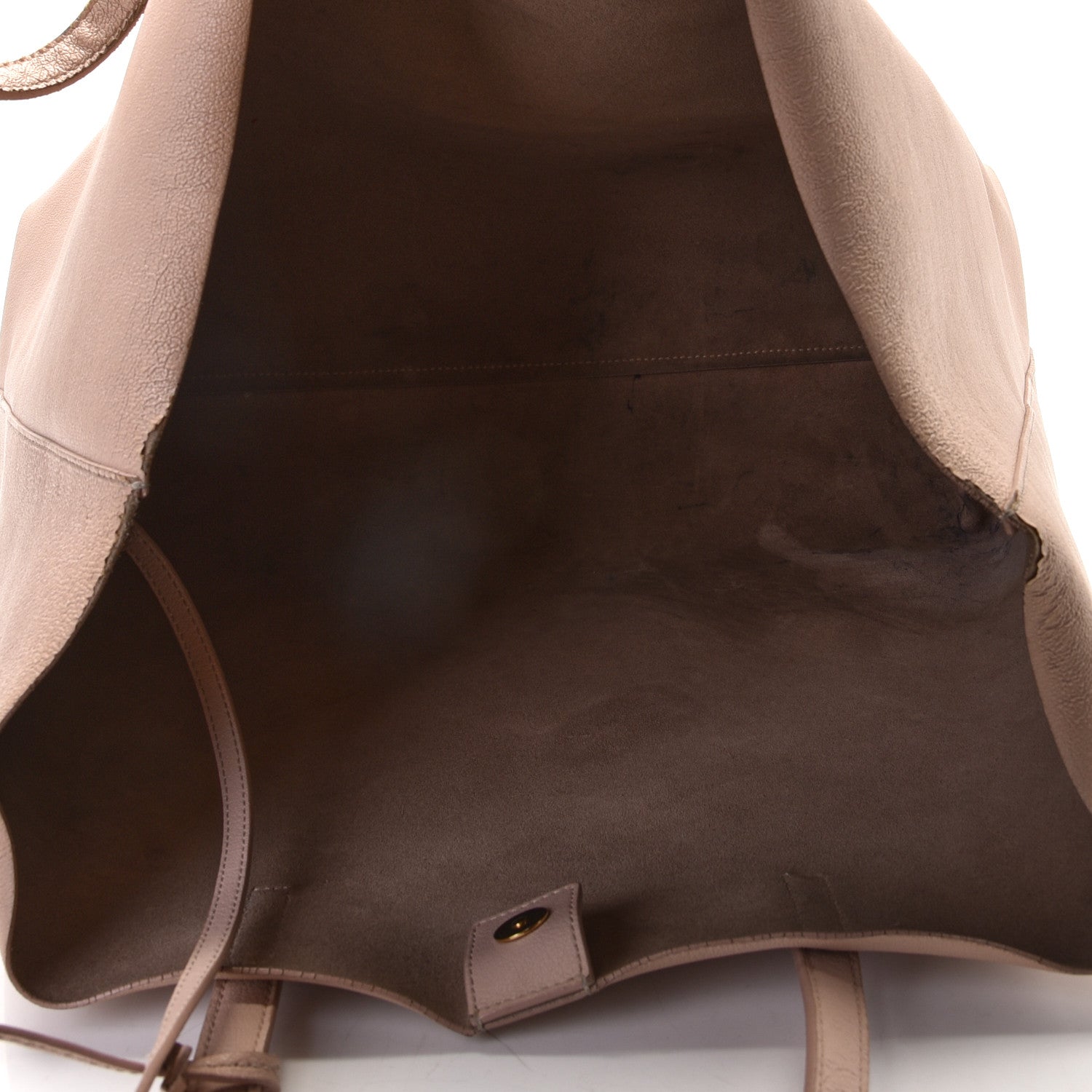 Saint Laurent Calfskin Large Shopping Tote Nude Powder 9 of 13