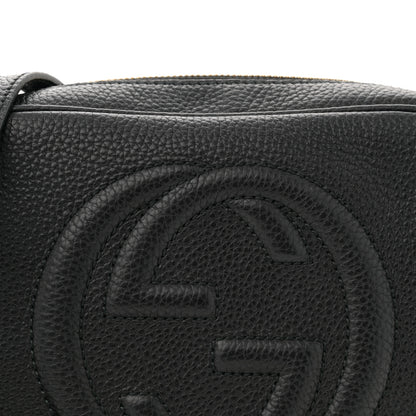 Gucci Pebbled Calfskin Small Soho Disco Bag Black 8 of 11