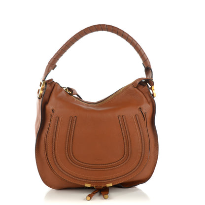 Chloe Calfskin Medium Marcie Hobo Tan 1 of 8