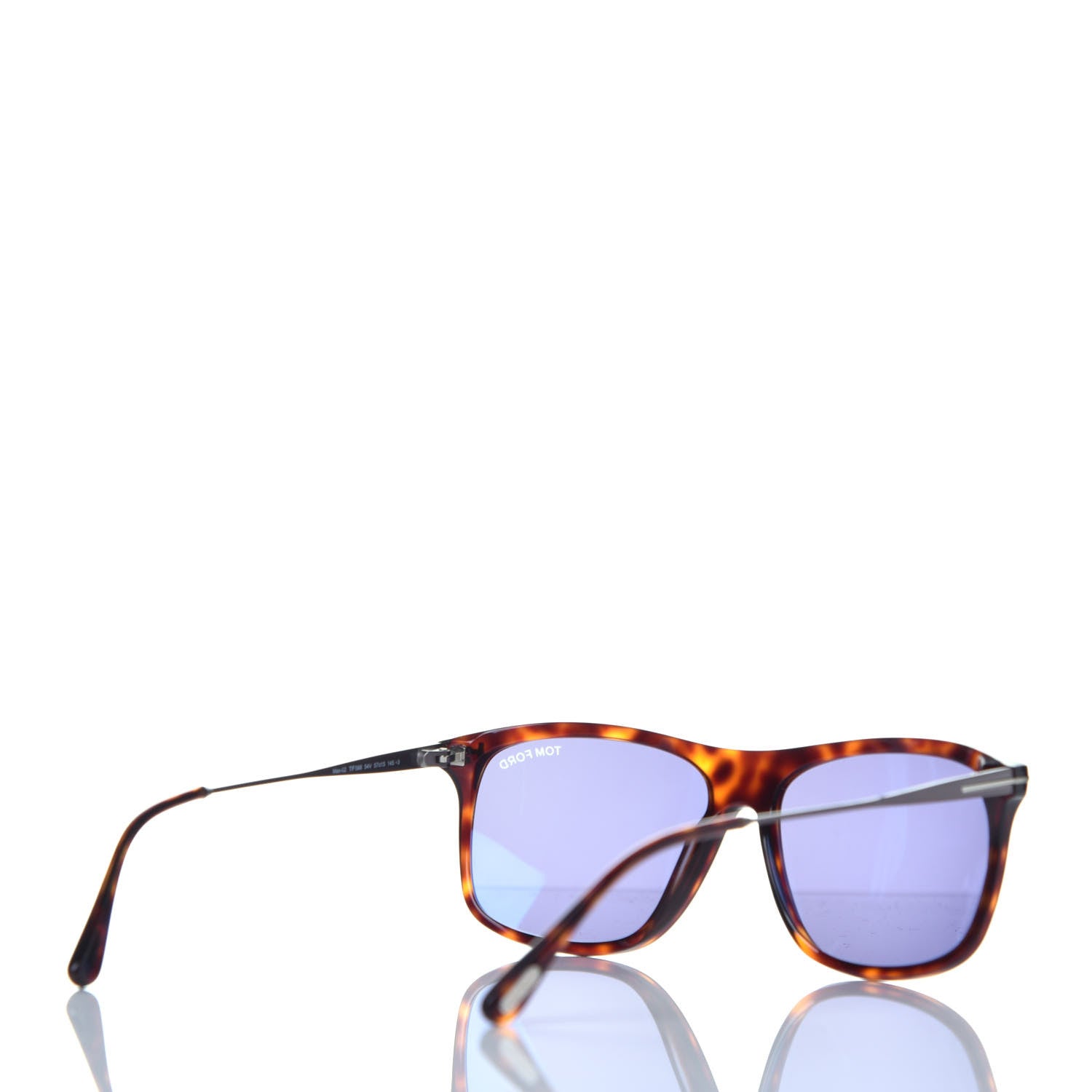 Tom Ford Max-02 Sunglasses TF 588 Havana 4 of 8