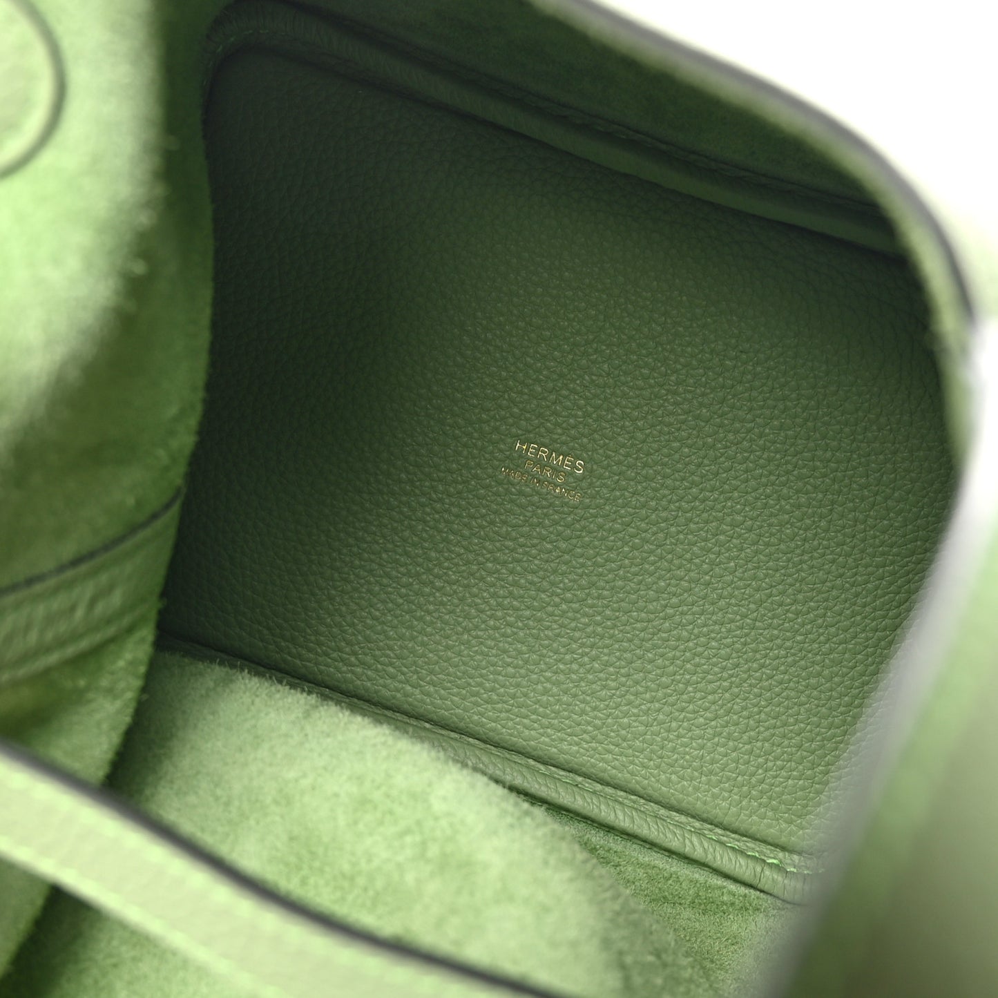 Taurillon Clemence Picotin Lock 18 PM Vert Criquet