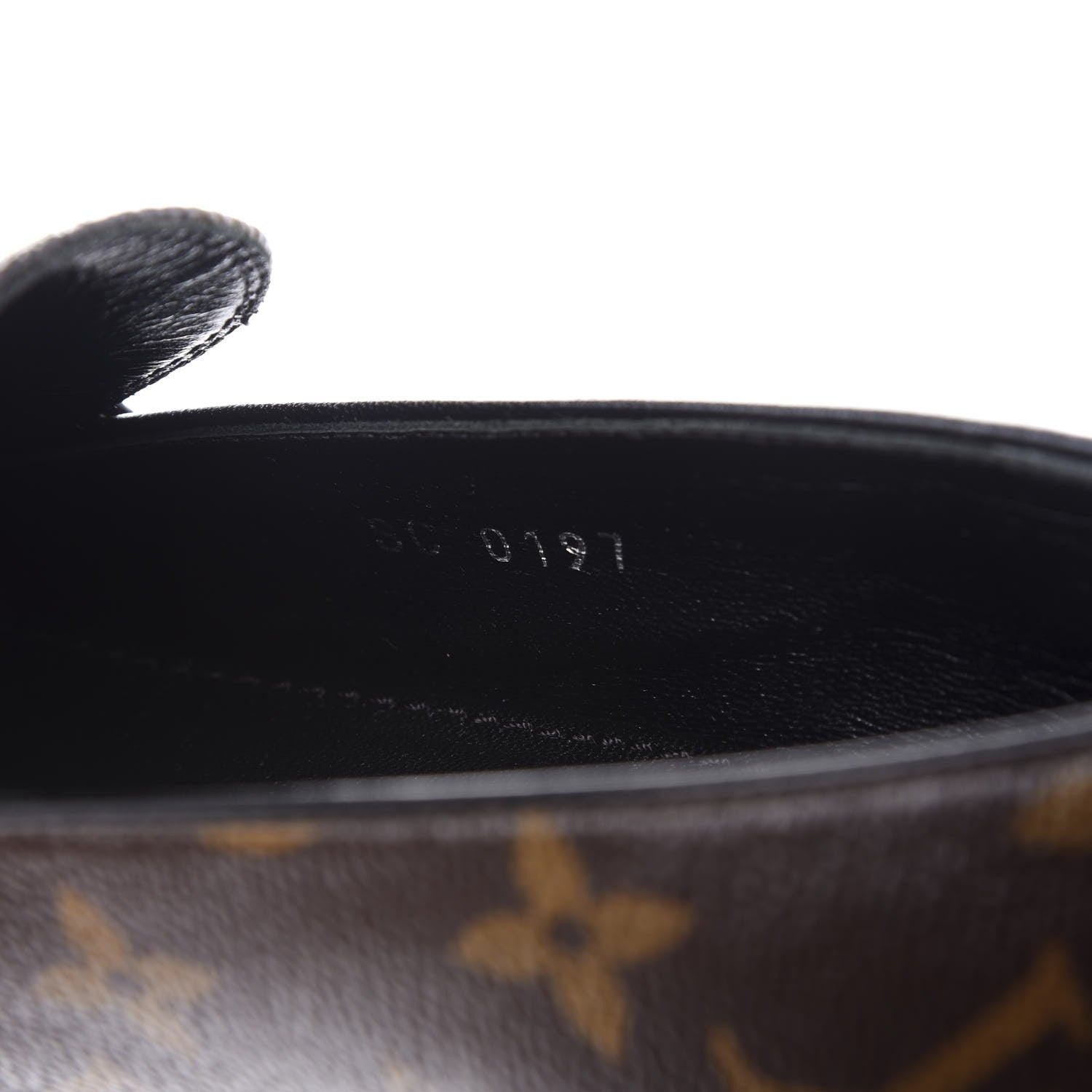 Louis Vuitton Monogram Upper Case Flat Loafer 37 10 of 10