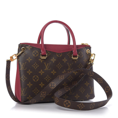 Louis Vuitton Monogram Pallas Full BB Lie De Vin 4 of 10