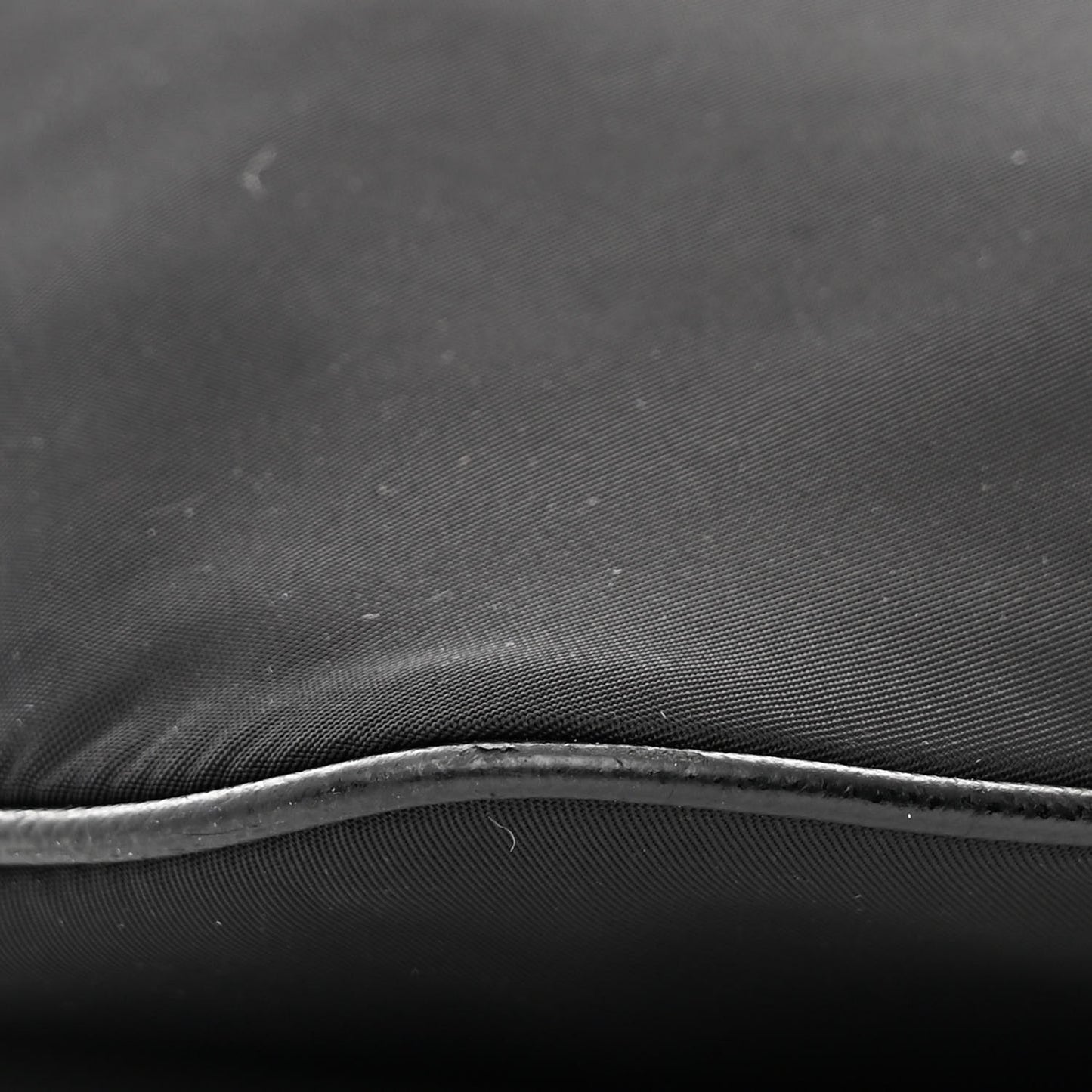 Tessuto Nylon Saffiano Belt Bag Black