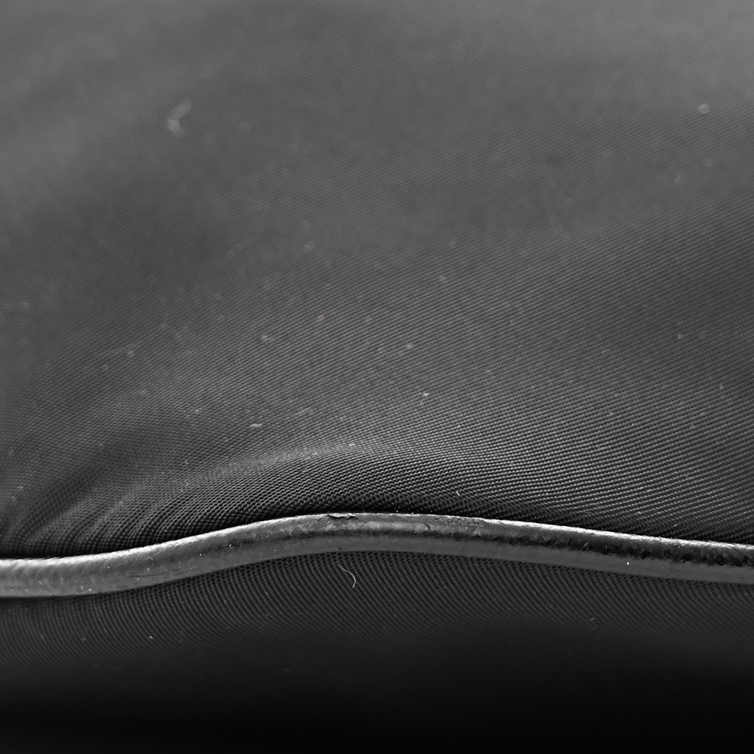 Prada Tessuto Nylon Saffiano Belt Bag Black 9 of 10
