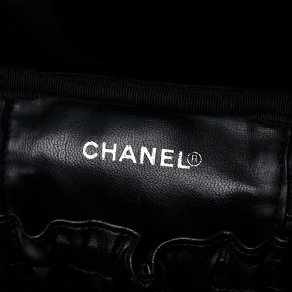 Chanel Caviar Vanity Cosmetic Case Black 6 of 13
