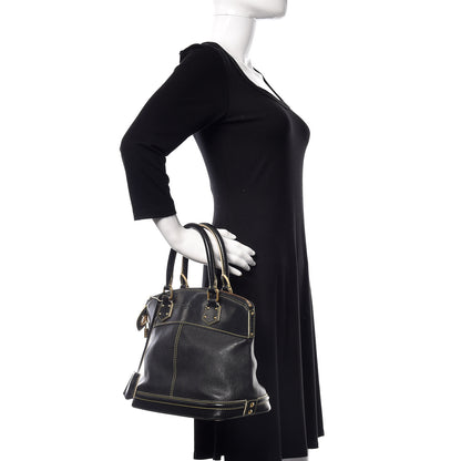 Louis Vuitton Suhali Lockit PM Black 2 of 25