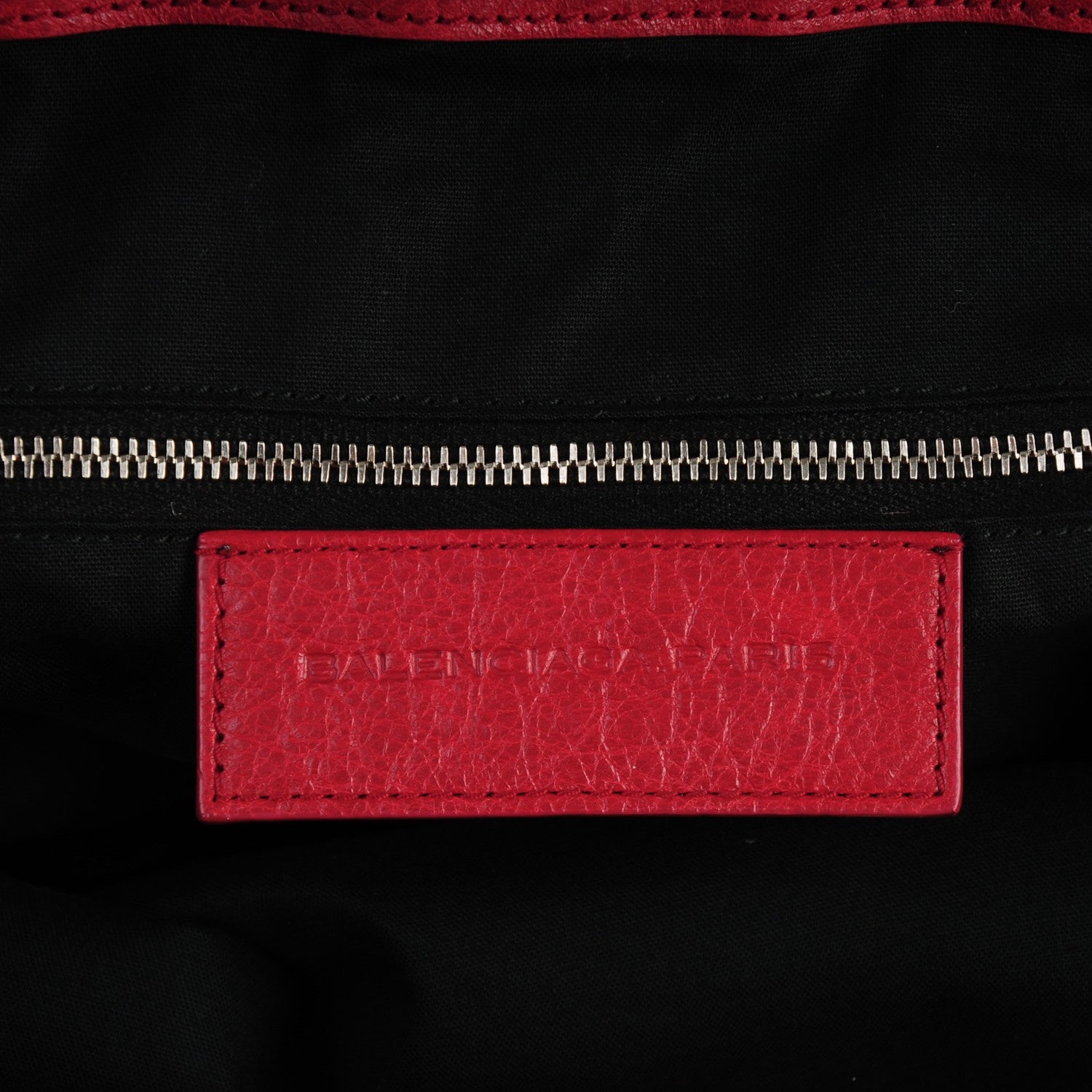 Balenciaga Agneau Classic Hardware Oversize Mens Bag Groseille 6 of 9
